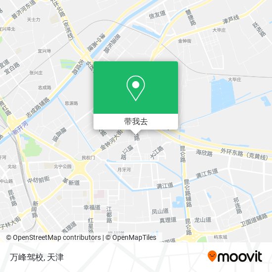 万峰驾校地图