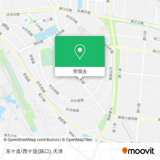 东十道/西十道(路口)地图