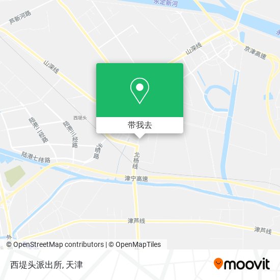 西堤头派出所地图
