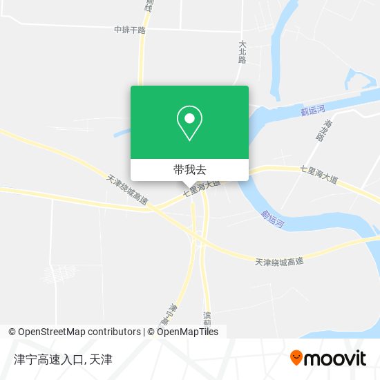 津宁高速入口地图