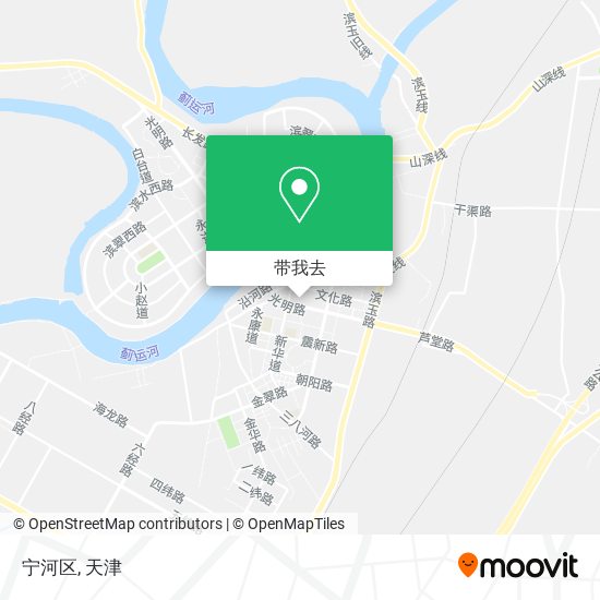 宁河区地图