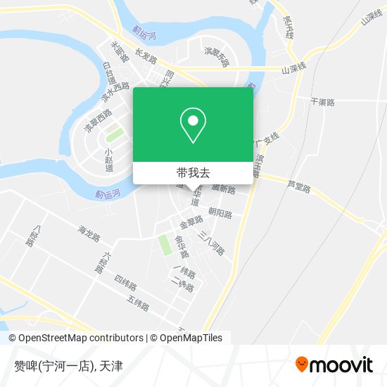 赞啤(宁河一店)地图