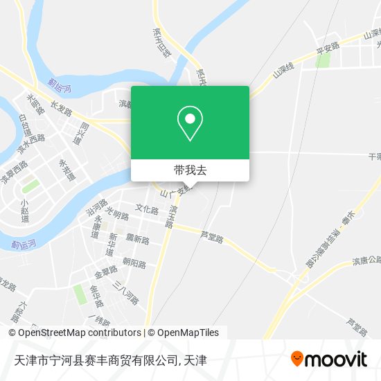 天津市宁河县赛丰商贸有限公司地图