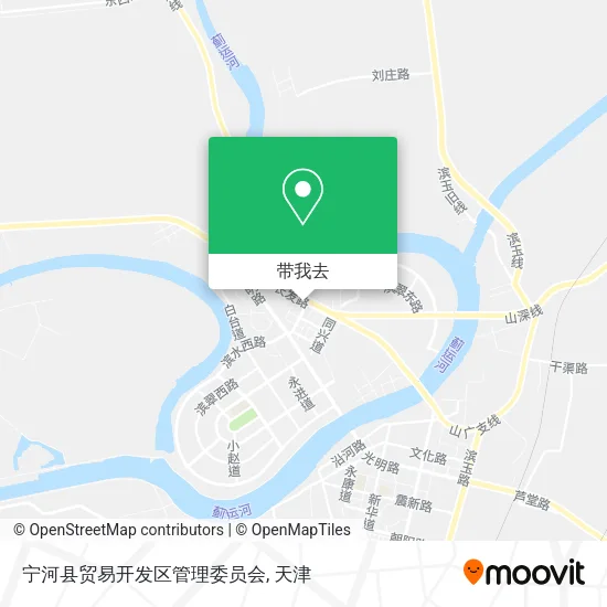 宁河县贸易开发区管理委员会地图