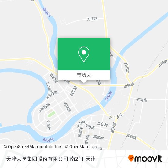 天津荣亨集团股份有限公司-南2门地图