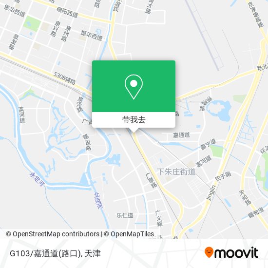 G103/嘉通道(路口)地图