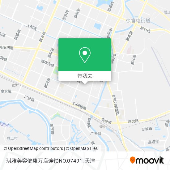 琪雅美容健康万店连锁NO.07491地图