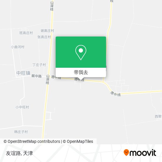 友谊路地图