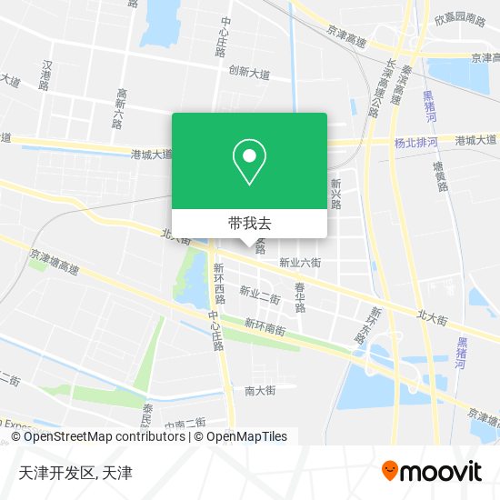 天津开发区地图
