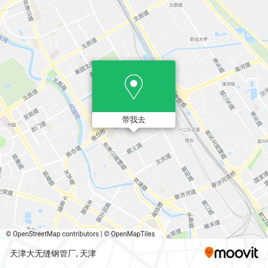 天津大无缝钢管厂地图