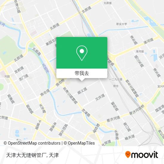 天津大无缝钢管厂地图