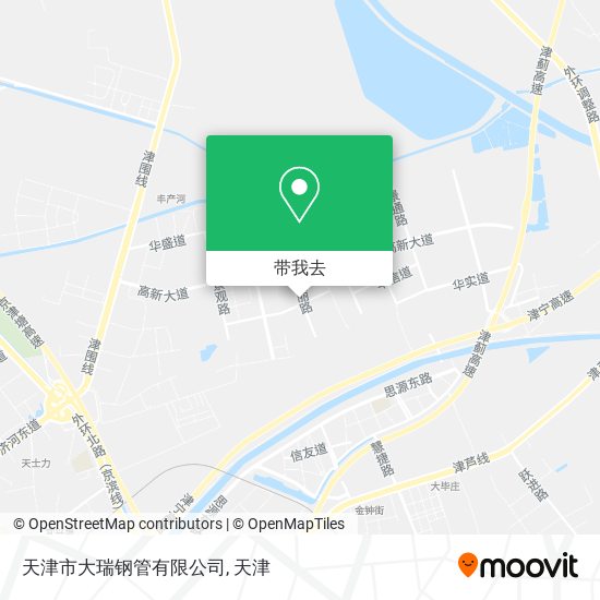 天津市大瑞钢管有限公司地图