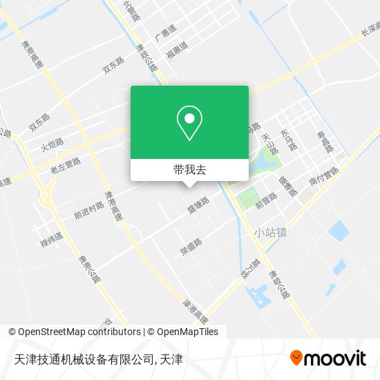 天津技通机械设备有限公司地图