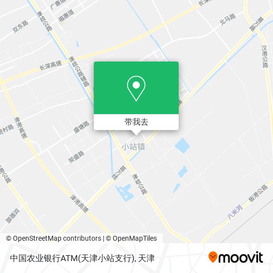 中国农业银行ATM(天津小站支行)地图