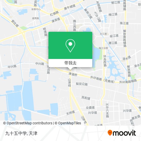 九十五中学地图