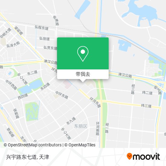 兴宇路东七道地图