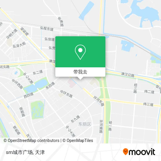 sm城市广场地图