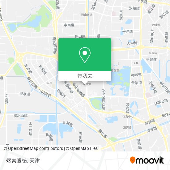 煜泰眼镜地图