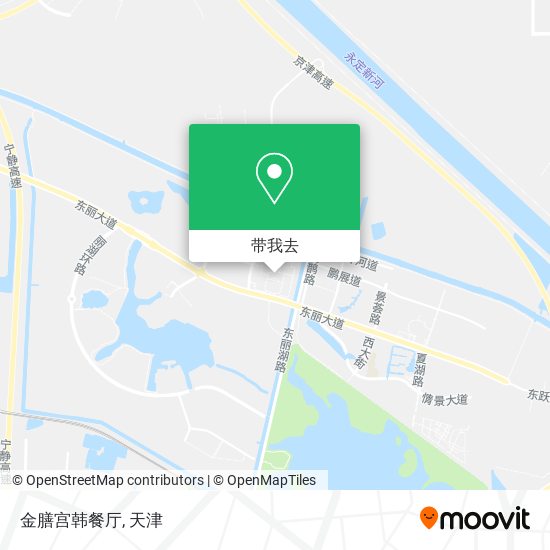 金膳宫韩餐厅地图