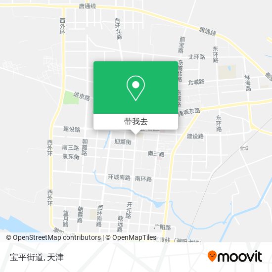 宝平街道地图