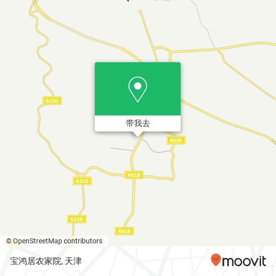 宝鸿居农家院地图