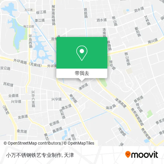 小万不锈钢铁艺专业制作地图