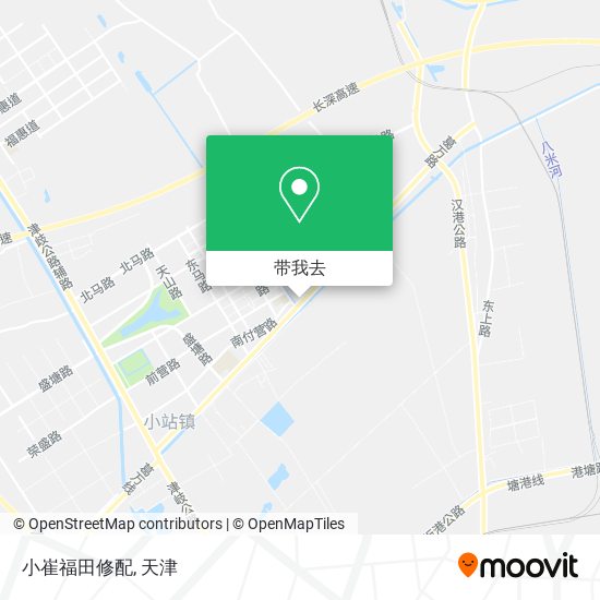 小崔福田修配地图