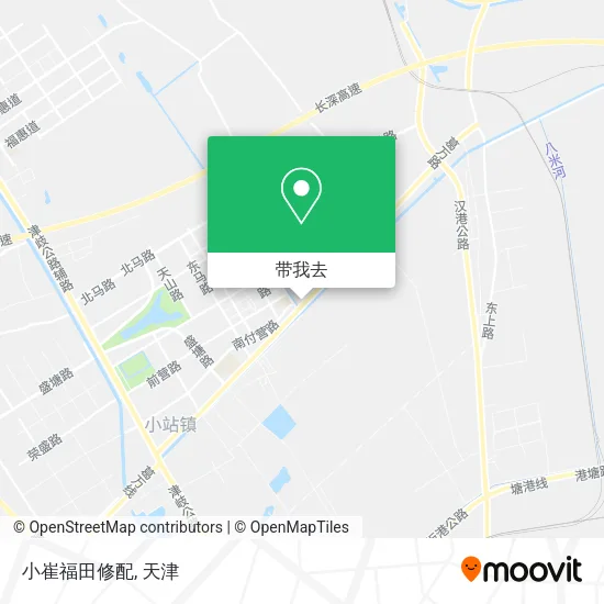 小崔福田修配地图
