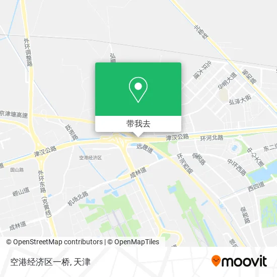 空港经济区一桥地图