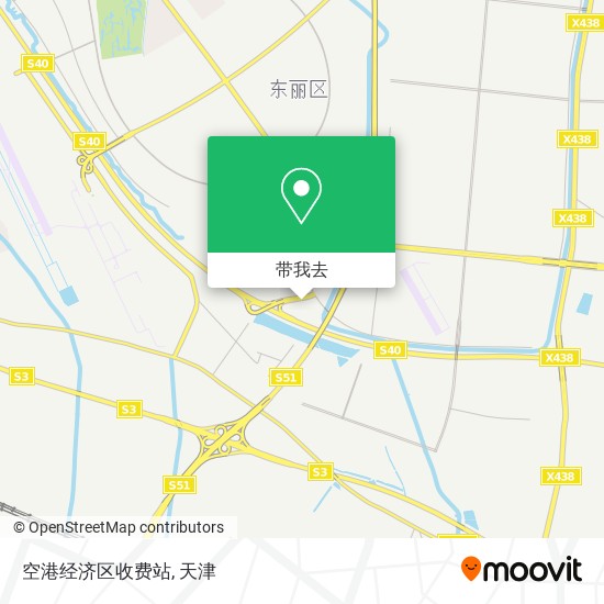 空港经济区收费站地图