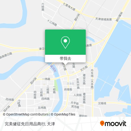 完美健征先日用品商行地图