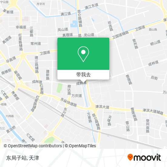 东局子站地图