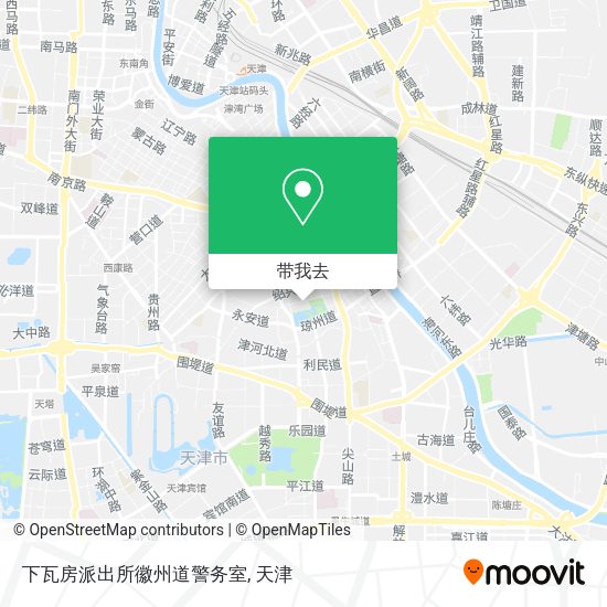 下瓦房派出所徽州道警务室地图