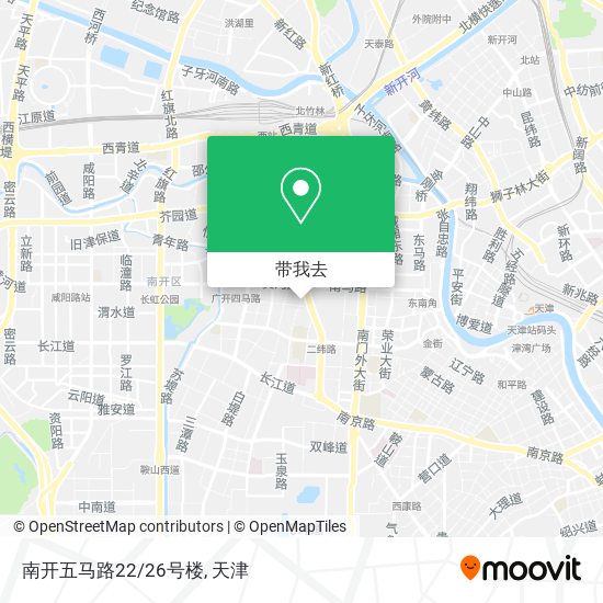 南开五马路22/26号楼地图