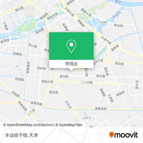 丰远饺子馆地图