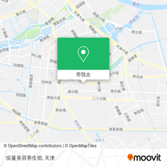 缤蔓美容养生馆地图