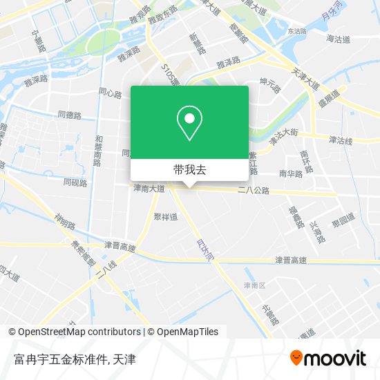 富冉宇五金标准件地图