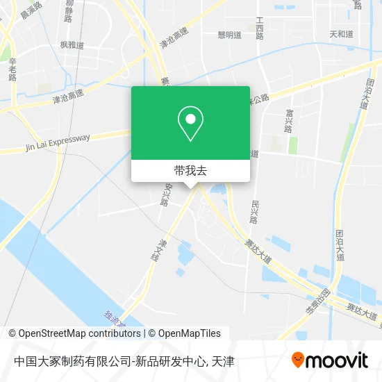中国大冢制药有限公司-新品研发中心地图