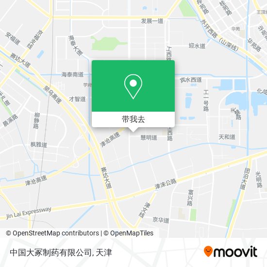 中国大冢制药有限公司地图