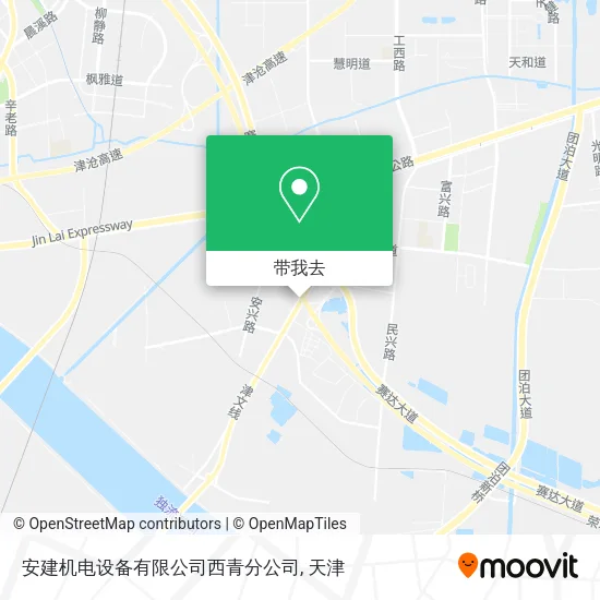 安建机电设备有限公司西青分公司地图