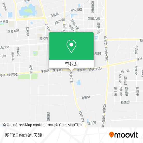 图门江狗肉馆地图