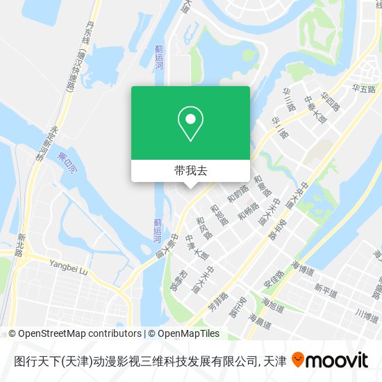 图行天下(天津)动漫影视三维科技发展有限公司地图