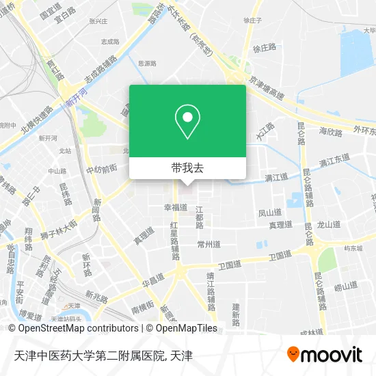 天津中医药大学第二附属医院地图