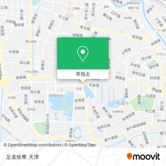 足道按摩地图