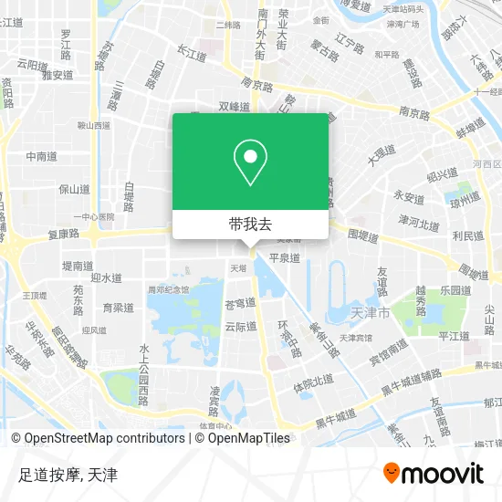 足道按摩地图