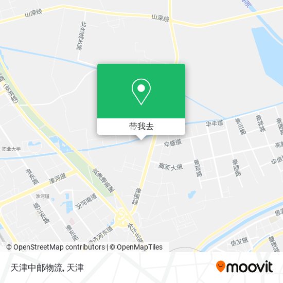 天津中邮物流地图