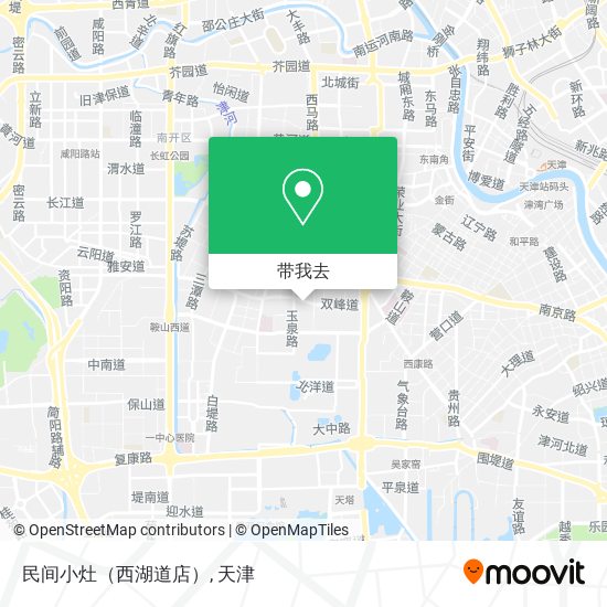 民间小灶（西湖道店）地图