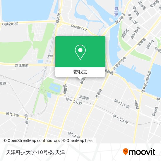 天津科技大学-10号楼地图