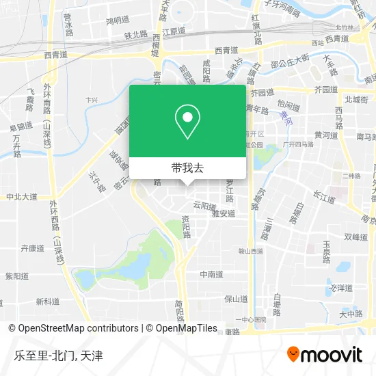 乐至里-北门地图