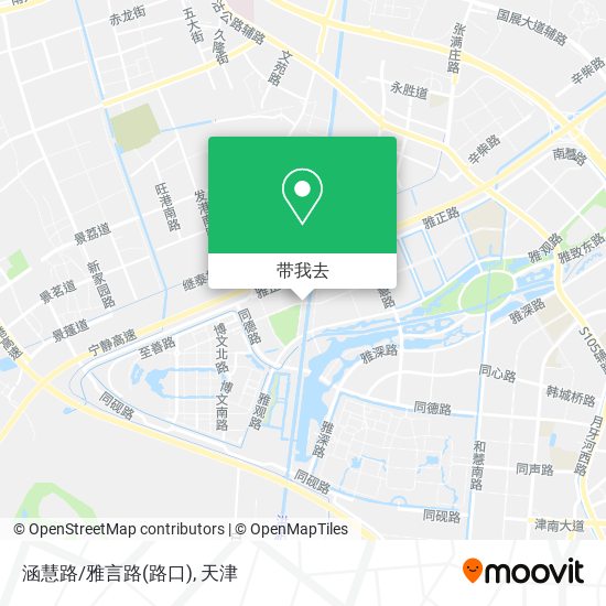 涵慧路/雅言路(路口)地图